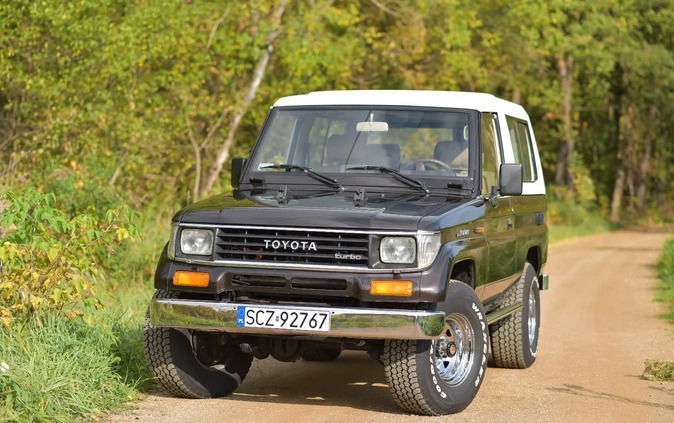 Toyota Land Cruiser cena 89999 przebieg: 341000, rok produkcji 1990 z Ryglice małe 154